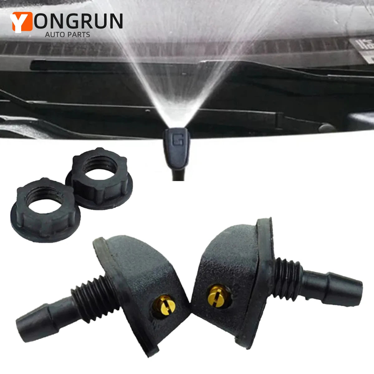 Universal Windshield Wiper Nozzle Spray Kit