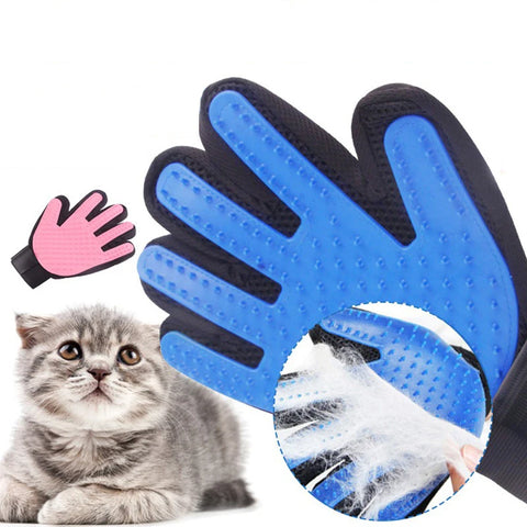 Verzorgingshandschoenen voor katten en honden