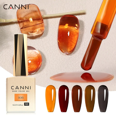 CANNI 9ml HEMA GRATIS Transparante Kleur Nagelgel - CC3 Melkwit Nude