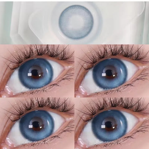 Bio-essence 1 Pair Natural Brown Colored Contact Lenses