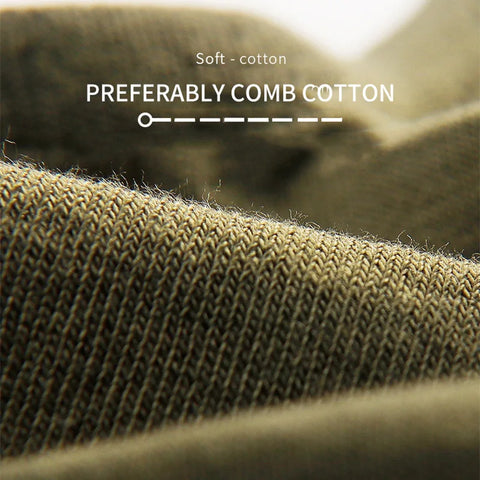 MiiOW 5 Pairs Pure Cotton Men Socks