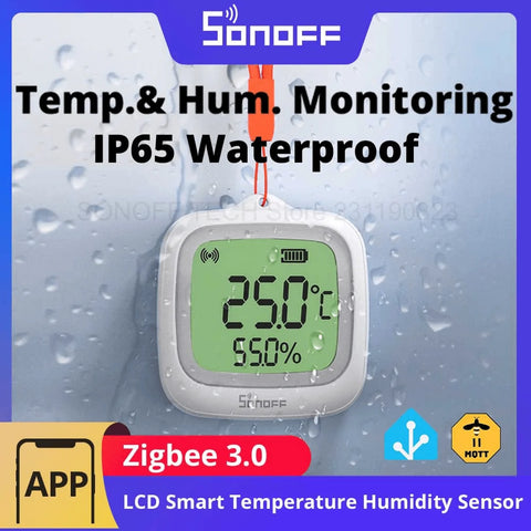 SONOFF SNZB-02WD Zigbee LCD Smart Temperature Humidity Sensor