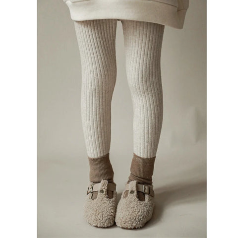 Baby Girl Knitted Leggings