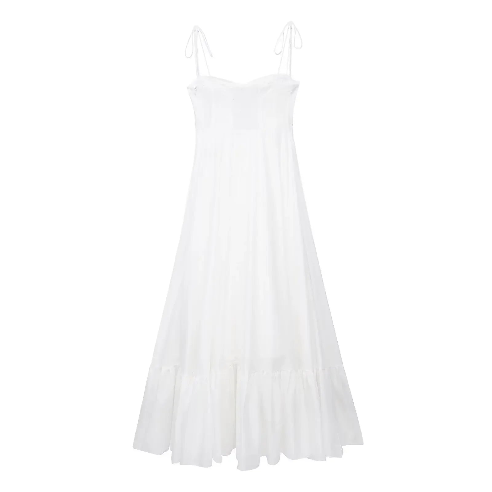 TFMLN Elegant Women's Tiered Long Dress