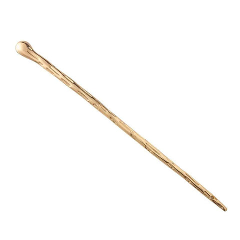 2025 New Punk Gold Silver Color Metal Long Hairpin - Trendy Hair Sticks for Women