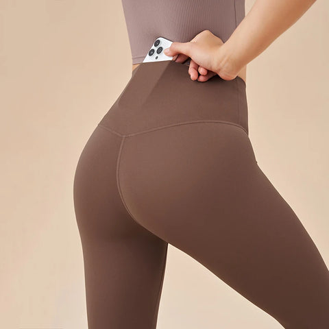 SOISOU Dames Yoga Capri Broek met Hoge Taille - 13 Levendige Kleuren