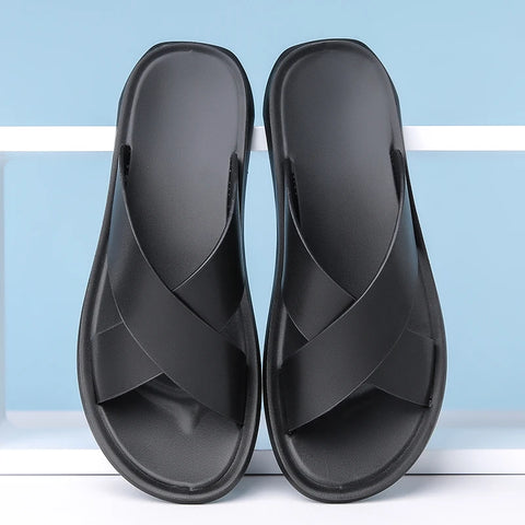 Men's Leather Summer Walking Sandals