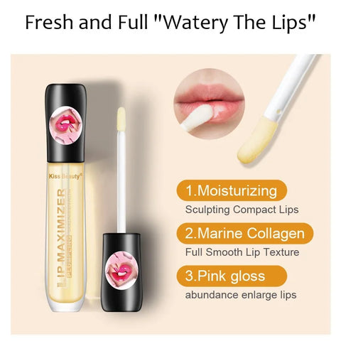 Long Lasting Lip Plumper Oil Serum for Irresistibly Plump Lips