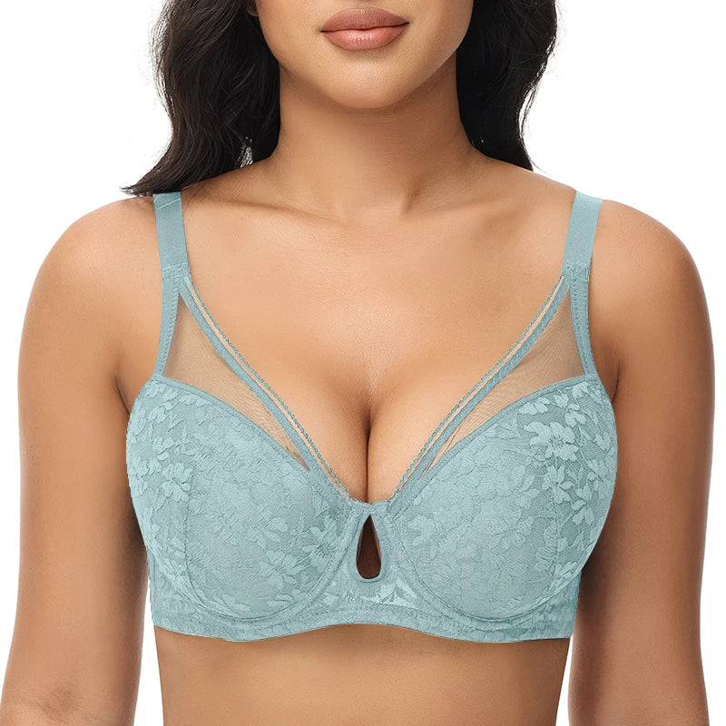 FallSweet Plus Size Push Up Bra for Women
