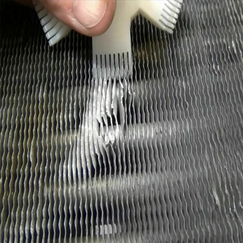Universal Radiator Fin Repair Comb - AC Cleaning Tool for Optimal Airflow
