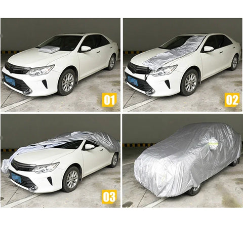Universele autohoezen voor sedans en SUV's - Maten S/M/L/XL/XXL