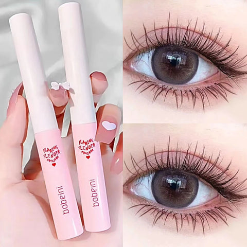 Ultra-Fine Brush Mascara – Lengthening Waterproof Formula for Lush Eyelashes