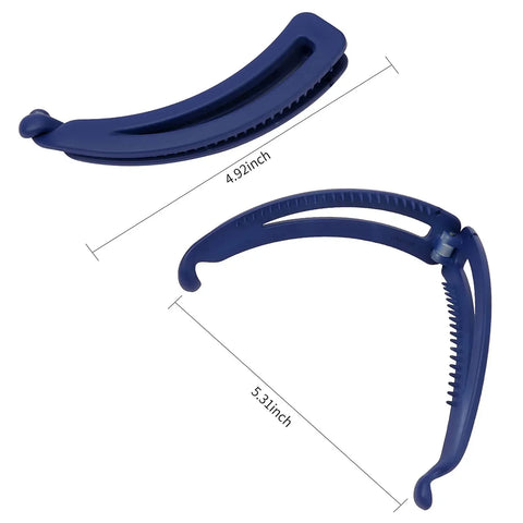 Matte Vintage Banana Clip - Perfect Hair Claw for All Styles