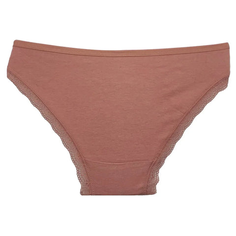5 PCS/Set New Arrival Sexy Low-rise Underwear - Soft Lace Transparent Cotton Briefs for Women