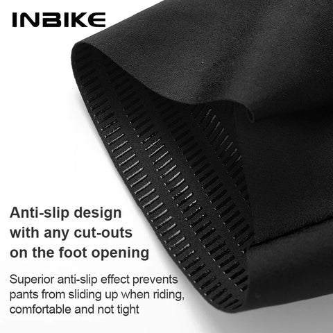 INBIKE Women's High Waist Cycling Bib Shorts with 3D Padding and Pockets