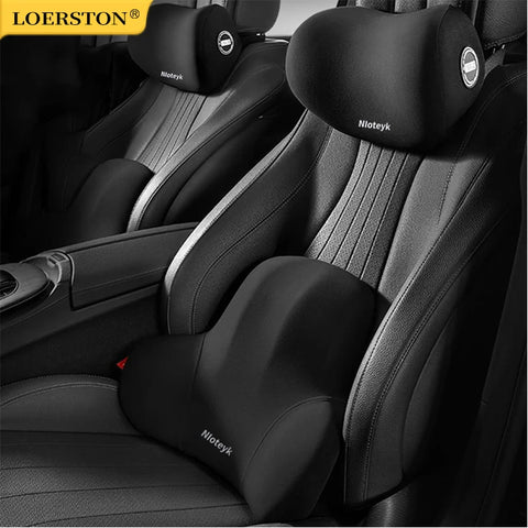 Car Memory Foam Neck and Lumbar Support Cushion