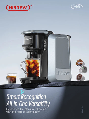 HiBREW 6 in 1 Multiple Capsule Coffee Machine