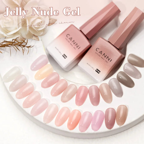 CANNI 9ml Nagelgellak - HEMA GRATIS, Transparant Nude Roze