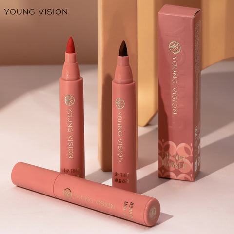 Matte Water Lip Tint Pen - 6 Vibrant Colors