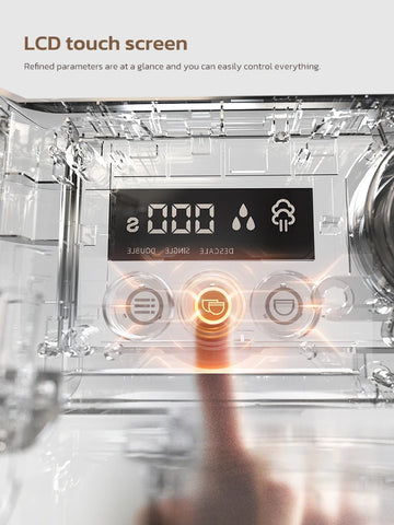 HiBREW Dual Boiler System Barista Pro Coffee Machine