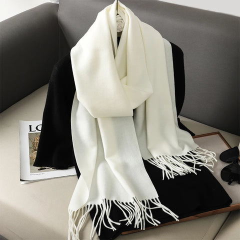 62 Color Winter Scarf for Women - Warm Cashmere Shawl