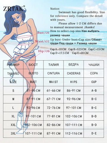 ZRTAK Gestreepte Driehoek Bikiniset met 3 Stukken – Braziliaanse Microprint Badmode voor Dames