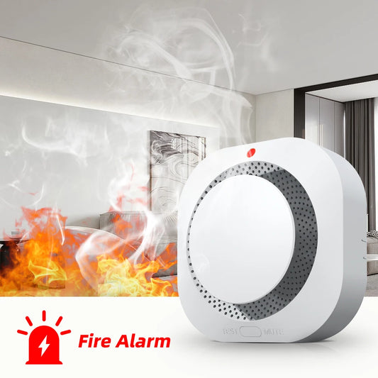 Independent Smoke Sensor Detector Fire Alarm System
