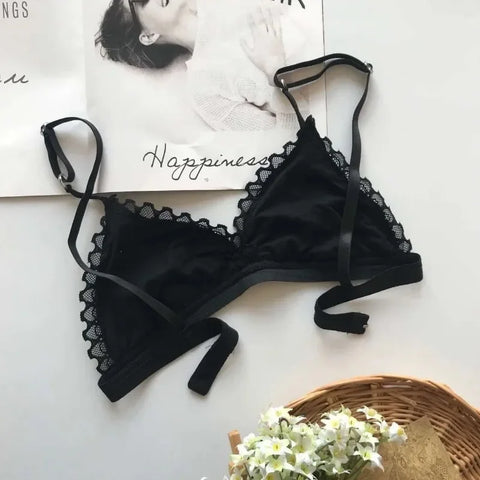 Summer Lace Tube Top Bralette for Women - Lightweight Transparent Lingerie