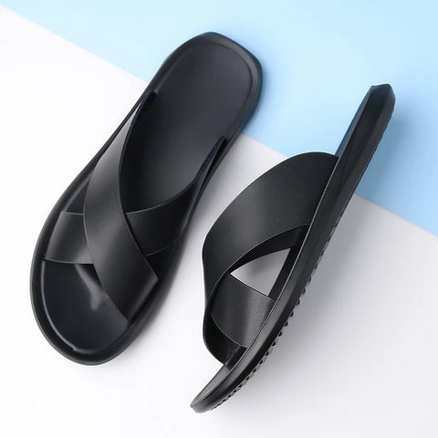 Men's Leather Summer Walking Sandals