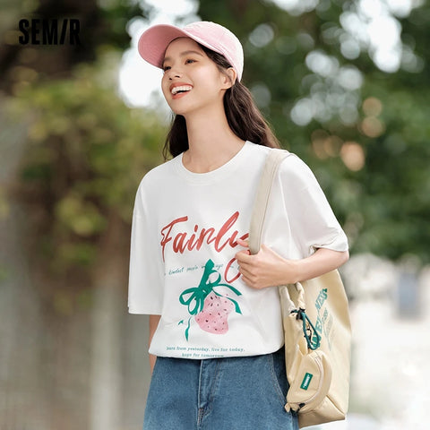 Semir Casual Summer T-Shirt for Women