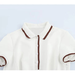 MUJER 2025 White Short Dresses for Women