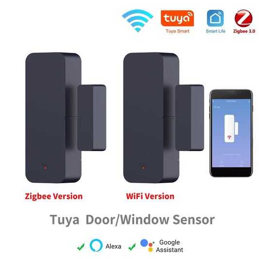 Tuya Zigbee Wifi Door and Window Security Sensor