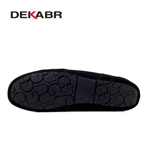 DEKABR Heren Loafers - Instappers van Echt Leer