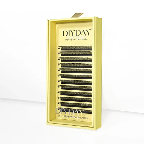 DIYDAY Single Tip 2D Y Eyelash Extensions