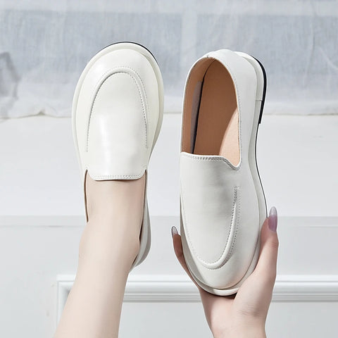 AIYUQI dames loafers van echt leer - lente 2025 editie