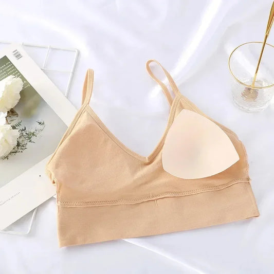 Seamless Women Push Up Bra with Beautiful Back - Fitness Bralette for Every Occasion