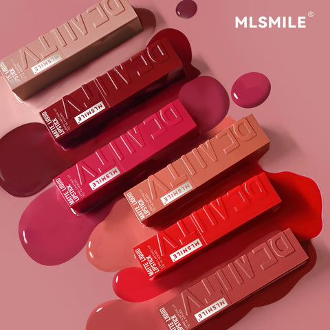 MLSMILE Velvet Satin Gloss Lip Glaze