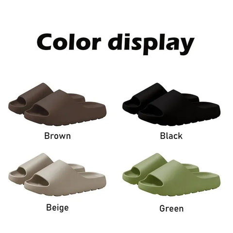 Coconut Slippers: Cloud Thick-soled Sandals for Men & Women