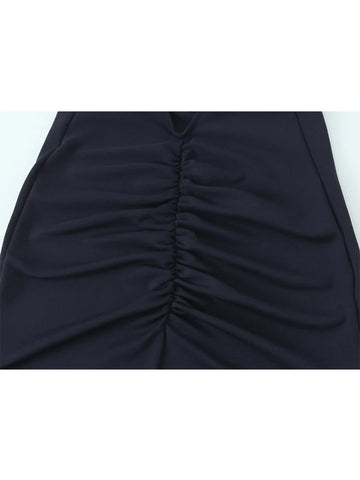 TFMLN Dames Halter Halterjurk - Moeiteloze elegantie voor elke gelegenheid 