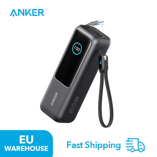 Anker Laptop Power Bank – 25000mAh 100W Triple USB-C Charging
