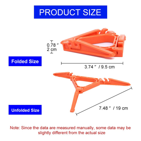 Widesea Foldable Gas Tank Bracket - Essential Outdoor Stove Accessory for Camping