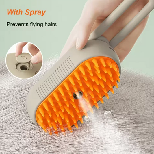 New Cat Dog Pet Spray Massage Brush