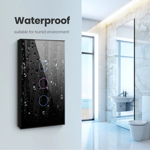 AVATTO WiFi Smart Light Switch - Touch Glass Panel