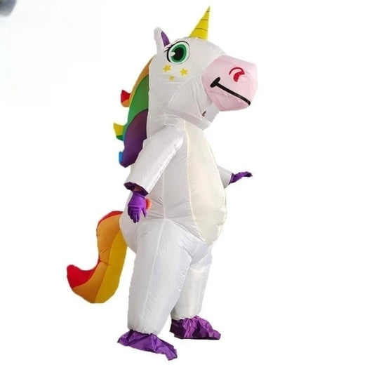 Cute Unicorn Inflatable Costume for Parties