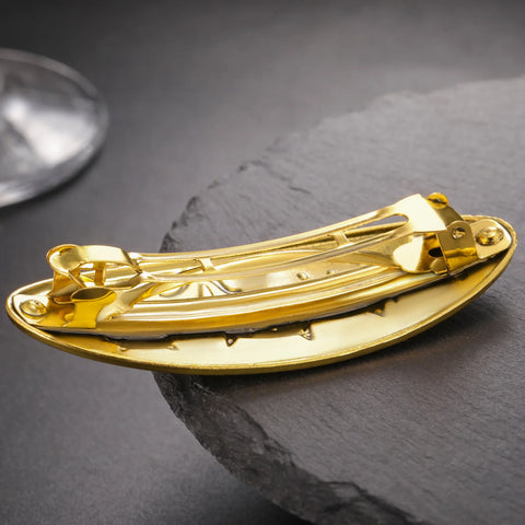 Skyrim Cute Cat Hair Clip for Women and Girls - Gold Color Hairpin Barrette - Fashion Animal Accessories - Perfect Birthday Gift - Wholesale Available