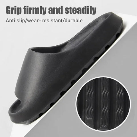 Coconut Slippers: Cloud Thick-soled Sandals for Men & Women