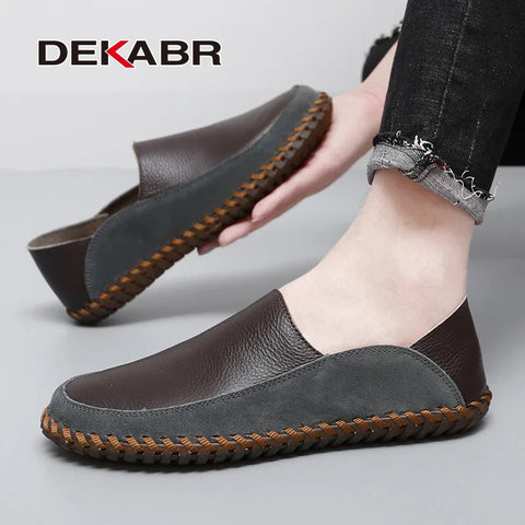 DEKABR Echte leren schoenen voor heren