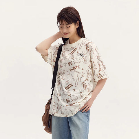 Semir T-shirt met korte mouwen voor dames Popeye Co-branded 2024