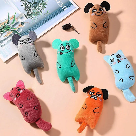 Interactive Plush Cartoon Cat Puppy Toys