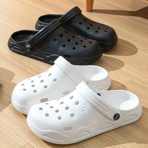 Summer Hollow Out Closed Toe Non-slip Sandals